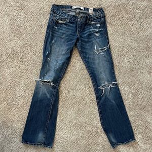 Abercrombie & Fitch Low Rise Jeans